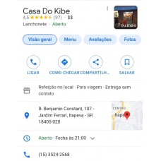 Cliente - Casa Do Kibe - Itapeva - SP  São Paulo 